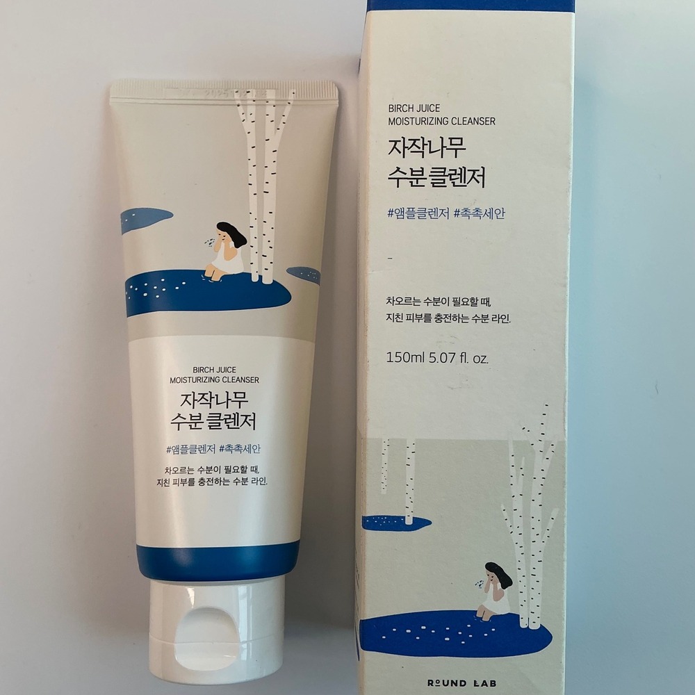 Round Lab Birch Juice Moisturizing Cleanser 150ml 5.07 fl oz K-Beauty New